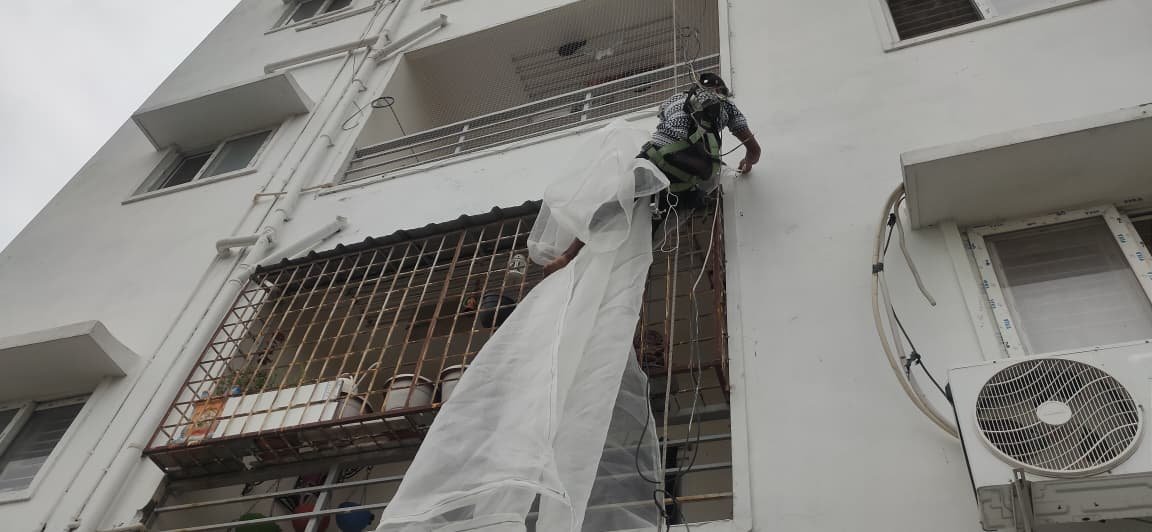 Strong child safety nets Hyderabad installation
