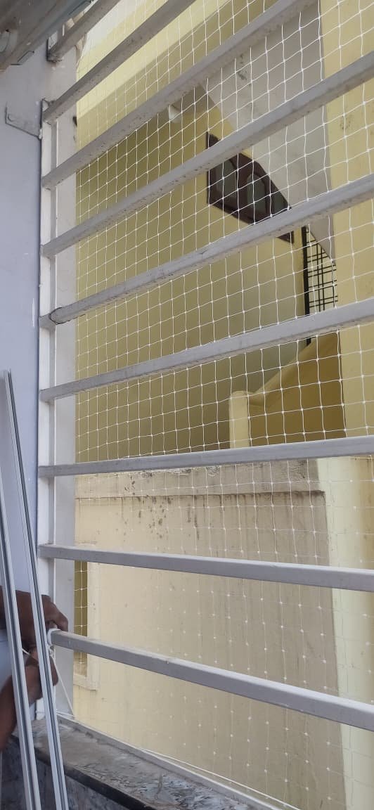 Window child safety net Hyderabad secure installation